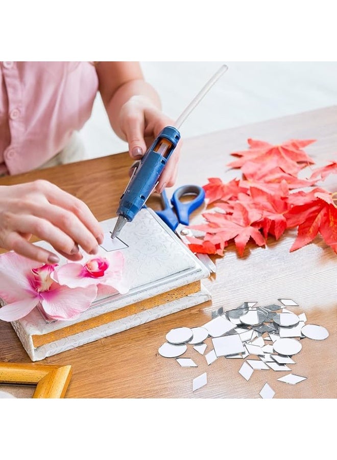 شركة إيماز ذ.م.م. مجموعة متنوعة من بلاط المرايا الزجاجية للأعمال اليدوية، قطع فسيفساء صغيرة مستديرة ومربعة ومعينية الشكل، قطع زجاجية عاكسة لتزيين المنزل، كرات الديسكو، والمشاريع الفنية، عبوة مرايا صغيرة متعددة الأشكال بحواف ناعمة. - Image 3